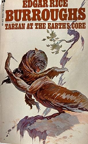 Book cover for Tarzan at the Earth's Core by burroughs, edgar Rice