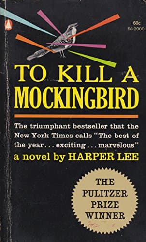 Book cover for To Kill a Mockingbird by lee, harper