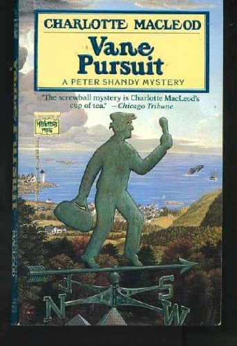 Book cover for Vane Pursuit (A Peter Shandy Mystery) by MacLeod, Charlotte
