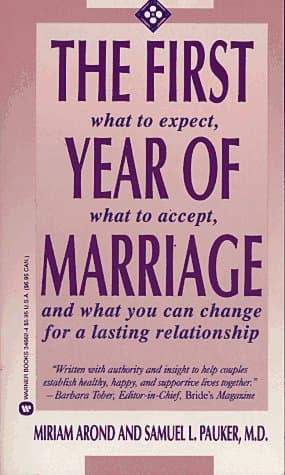 Book cover for The First Year of Marriage by Arond, Miriam