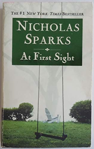 Book cover for At First Sight by Sparks, Nicholas