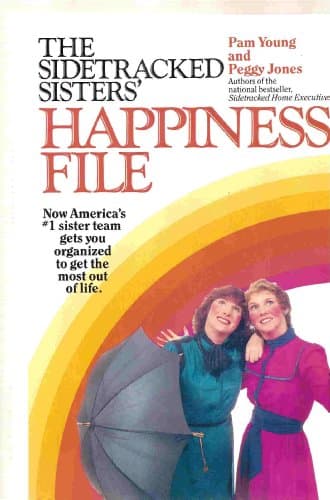 Book cover for The Sidetracked Sisters' Happiness File by Young, Pam