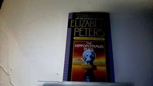 Book cover for The Hippopotamus Pool (Amelia Peabody, Book 8) by Peters, Elizabeth