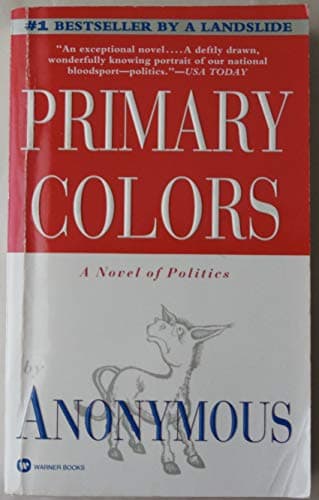 Book cover for Primary Colors by Anonymous