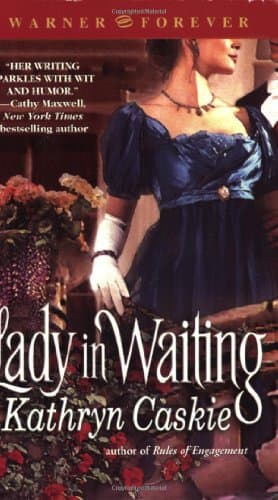 Book cover for Lady in Waiting by Caskie, Kathryn
