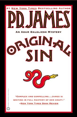 Book cover for Original Sin (Adam Dalgliesh Mystery Series #9) by P. D. James