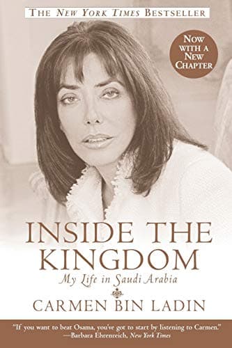 Book cover for Inside the Kingdom by Bin Laden, Carmen