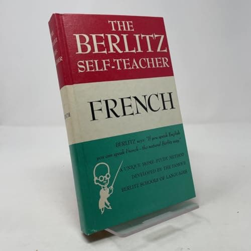 Book cover for Berlitz Self Teacher: French (English and French Edition) by Berlitz Schools of Languages