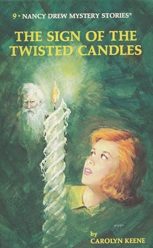 Book cover for The Sign of the Twisted Candles (Nancy Drew, Book 9) by Keene, Carolyn