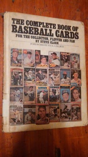 Book cover for The complete book of baseball cards by Clark, Steve