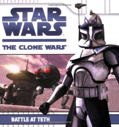 Book cover for Battle at Teth (Star Wars: The Clone Wars) by Mayer, Kirsten
