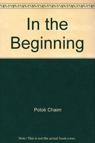 Book cover for In the Beginning by Potok, Chaim