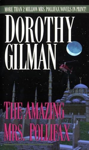 Book cover for The Amazing Mrs. Pollifax by Gilman, Dorothy