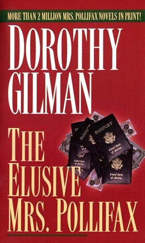 Book cover for The Elusive Mrs. Pollifax by Gilman, Dorothy