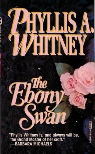 Book cover for The Ebony Swan by Whitney, Phyllis A.