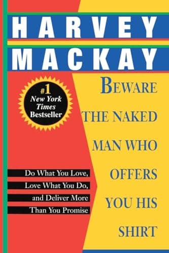 Book cover for Beware the Naked Man Who Offers You His Shirt: Do What You Love, Love What You Do, and Deliver More Than You Promise by Mackay, Harvey