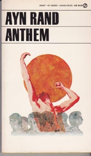 Book cover for Anthem by Rand, Ayn