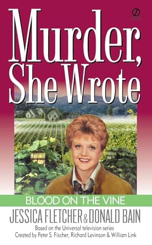 Book cover for Murder, She Wrote: Blood on the Vine by Fletcher, Jessica