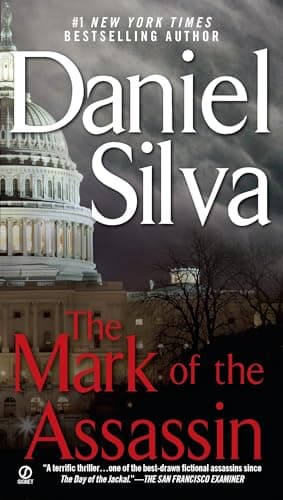 Book cover for The Mark of the Assassin by Silva, Daniel