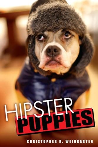Book cover for Hipster Puppies by Weingarten, Christopher R.