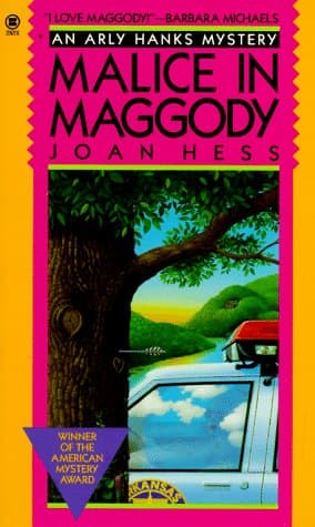 Book cover for Malice in Maggody (An Arly Hanks Mystery) by Hess, Joan