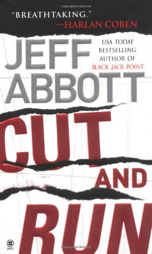 Book cover for Cut and Run by Abbott, Jeff