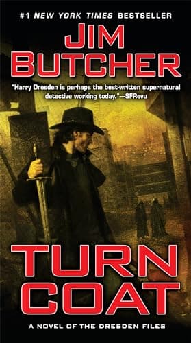 Book cover for Turn Coat (The Dresden Files, Book 11) by Butcher, Jim