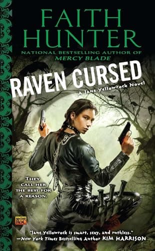 Book cover for Raven Cursed by Hunter, Faith