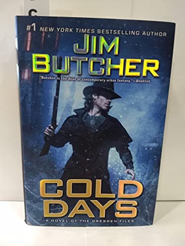 Book cover for Cold Days: A Novel of the Dresden Files by Butcher, Jim