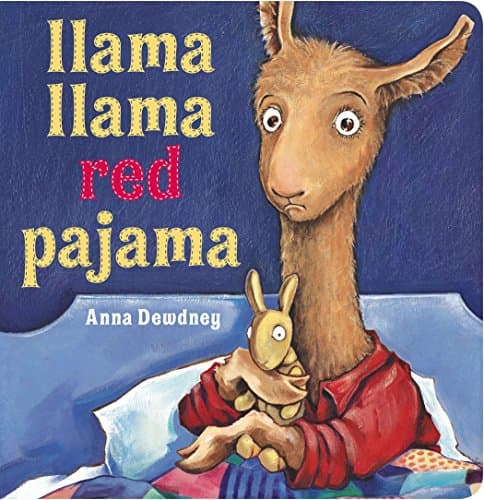 Book cover for Llama Llama Red Pajama by Dewdney, Anna