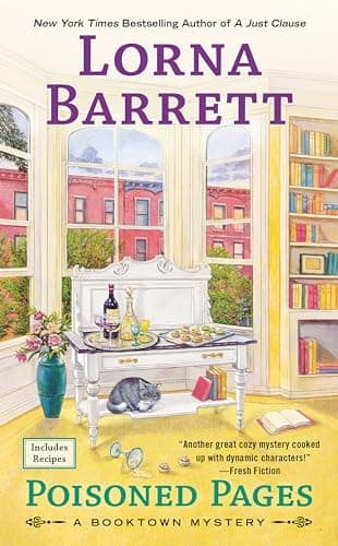 Book cover for Poisoned Pages (A Booktown Mystery) by Barrett, Lorna