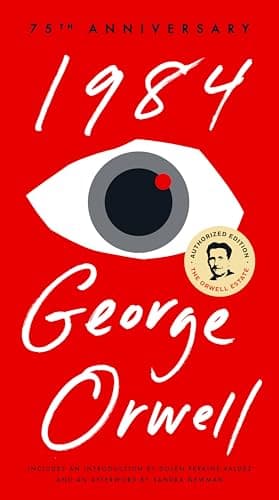 Book cover for 1984: 75th Anniversary by George Orwell