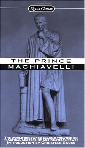 Book cover for The Prince by Niccolo Machiavelli