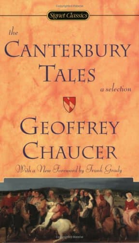 Book cover for The Canterbury Tales (Signet Classics) by Chaucer, Geoffrey