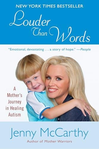 Book cover for Louder Than Words: A Mother's Journey in Healing Autism by McCarthy, Jenny