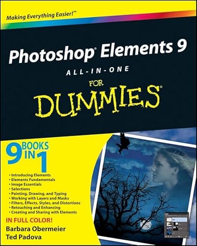 Book cover for Photoshop Elements 9 All-in-One For Dummies by Obermeier, Barbara
