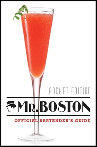 Book cover for Mr. Boston, Pocket Edition: Bartender's Guide by Mr. Boston