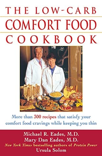 Book cover for The Low-Carb Comfort Food Cookbook by Solom, Ursula
