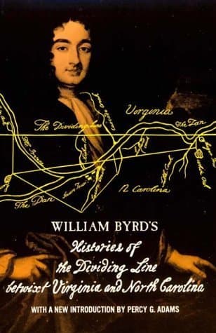 Book cover for William Byrd's Histories of the Dividing Line Betwixt Virginia: and North Carolina by Byrd, William