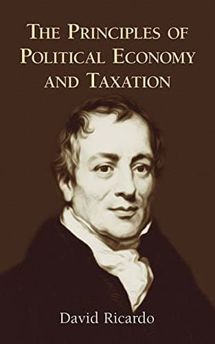 Book cover for The Principles of Political Economy and Taxation by Ricardo, David