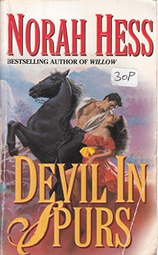 Book cover for Devil in Spurs by Hess, Norah