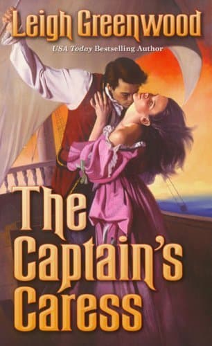 Book cover for The Captain's Caress by Greenwood, Leigh