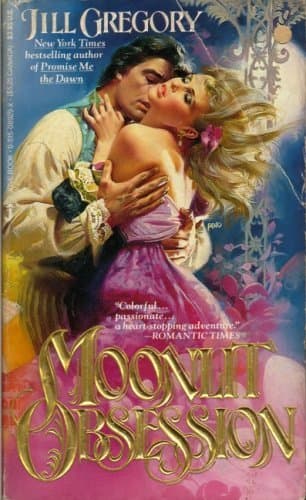 Book cover for Moonlit Obsession by Gregory, Jill