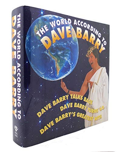 Book cover for The World According to Dave Barry by Dave Barry