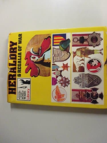 Book cover for Heraldry And Regalia Of War by Rh Value Publishing
