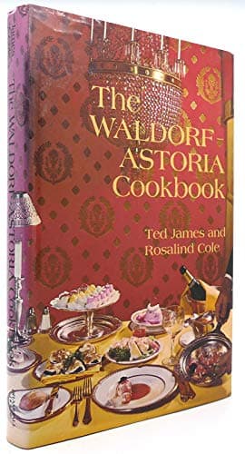 Book cover for Waldorf Astoria Cookbook: 50 Gld An by Rh Value Publishing