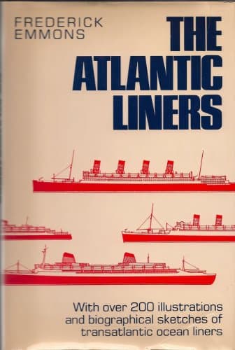 Book cover for Atlantic Liners by Fred Emmons