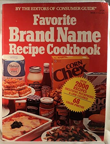 Book cover for Favorite Brand Name Recipe Cookbook by Frank E. Peiler