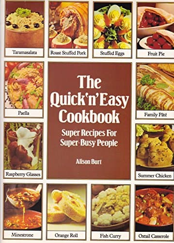 Book cover for The quick 'n' easy cookbook by Burt, Alison