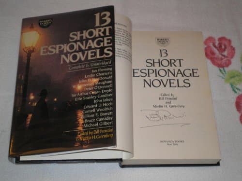 Book cover for Bakers Dozen: 13 Short Espionage Stories by Pronzini, Bill